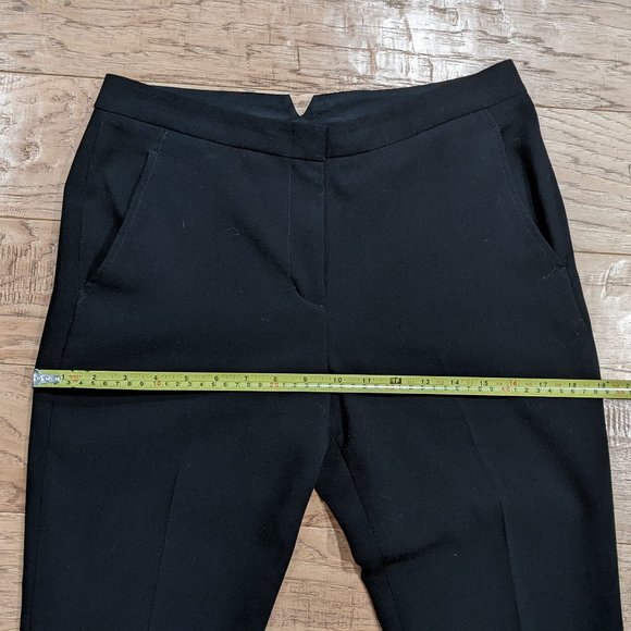 BCBG Max Azria Black Designer Dress Pants 0 27 Midrise BCBGMaxAzria - Picture 5 of 10